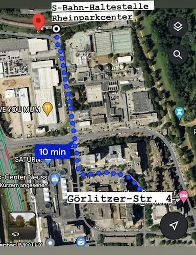 Lejlighed Rheinblick - Direkt Bei Duesseldorf Mit Toller Aussicht Neuss